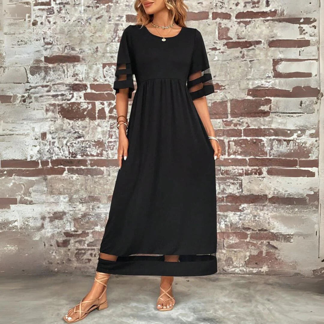 Elegant Tummy Coverage Dress
