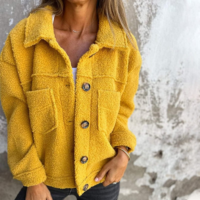 Sage Teddy Fleece Shacket