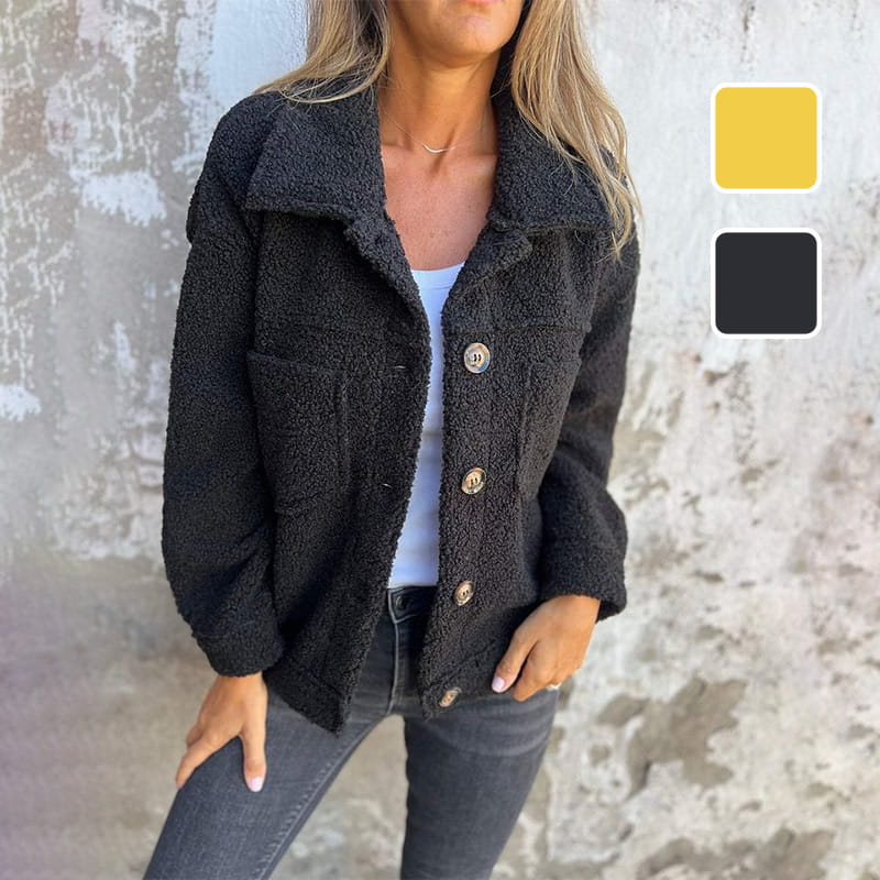 Sage Teddy Fleece Shacket