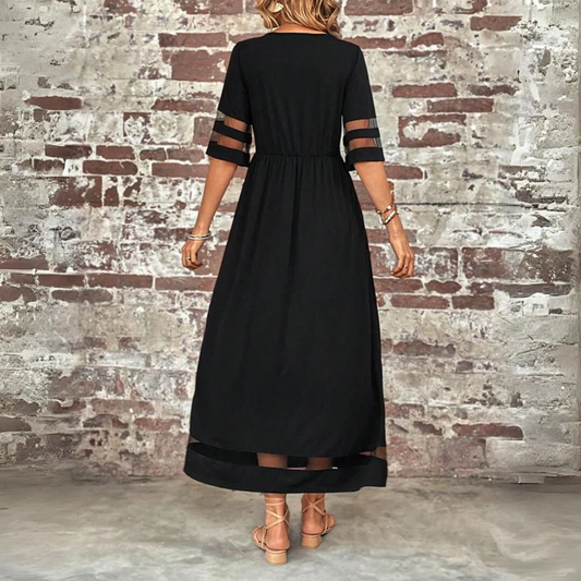 Elegant Tummy Coverage Dress